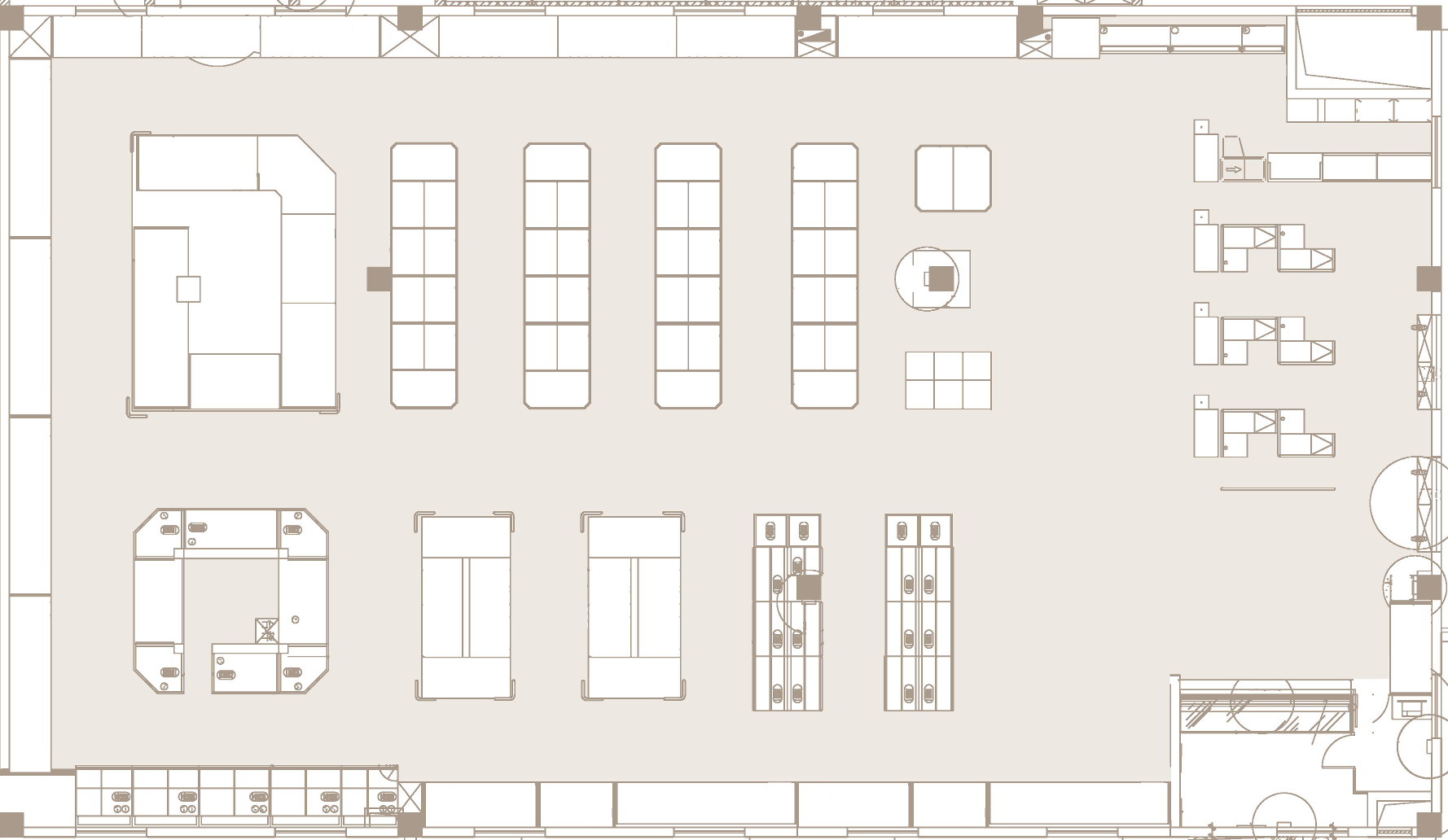 boutique retail floor plan