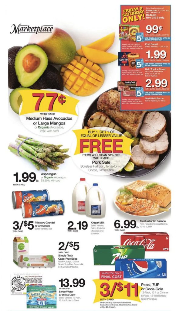 An example of a supermarket’s flyer local campaign in the U.S. An example of a supermarket’s flyer local campaign in the U.S.