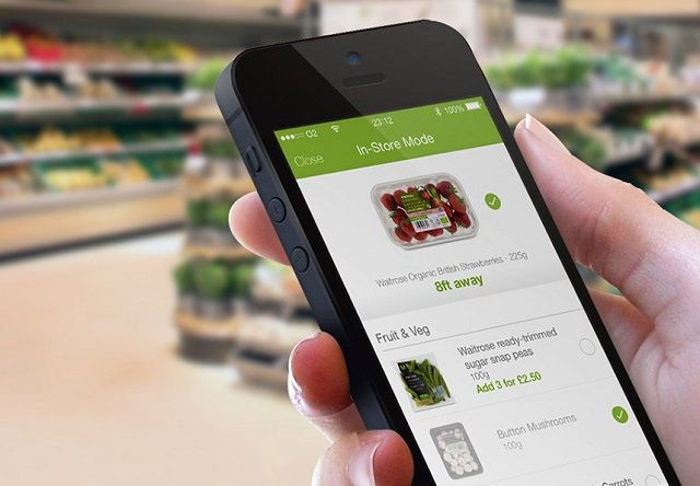 Waitrose Beacons App technology