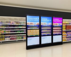 digital signage in Retail Media